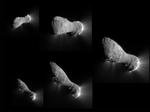 Montage of EPOXI images (© NASA)